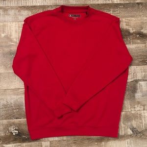 Red Crew Neck Sweater